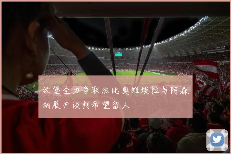 汉堡全力争取法比奥维埃拉与阿森纳展开谈判希望留人